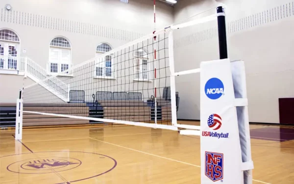Indoor Volleyball Net Senoh HM50 Installed
