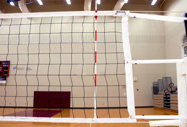 Indoor Volleyball Net Senoh HM50 Installed Profile