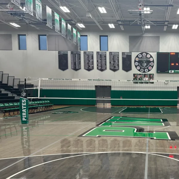 Custom Indoor Volleyball Pole Padding