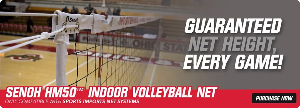Regulation Indoor and Outdoor Volleyball Net Heights